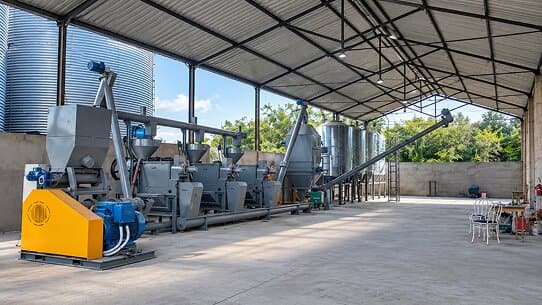 Planta de extracción de aceite y expeller